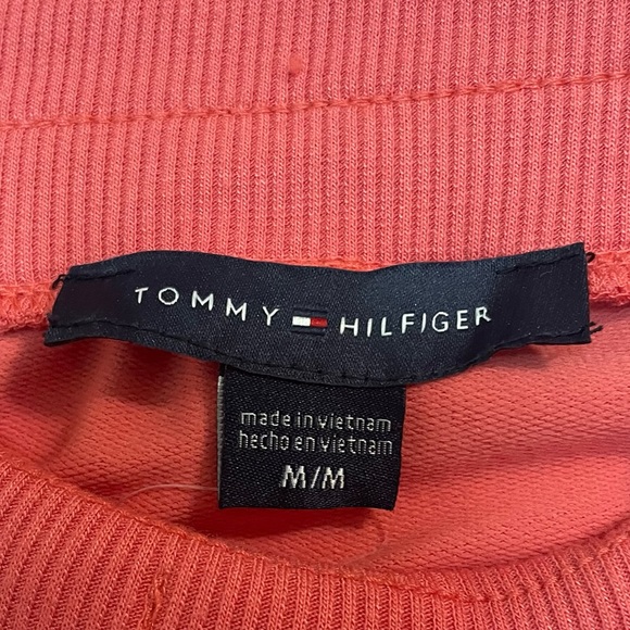 Women’s Tommy Hilfiger 3/4 Skirt Pink White & Navy Blue Size Medium Side Stripes - Picture 7 of 8